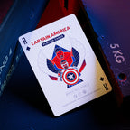Productafbeelding Captain America Speelkaarten Patriottisch Design
