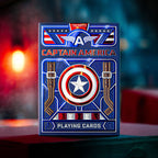 Productafbeelding Captain America Speelkaarten Patriottisch Design