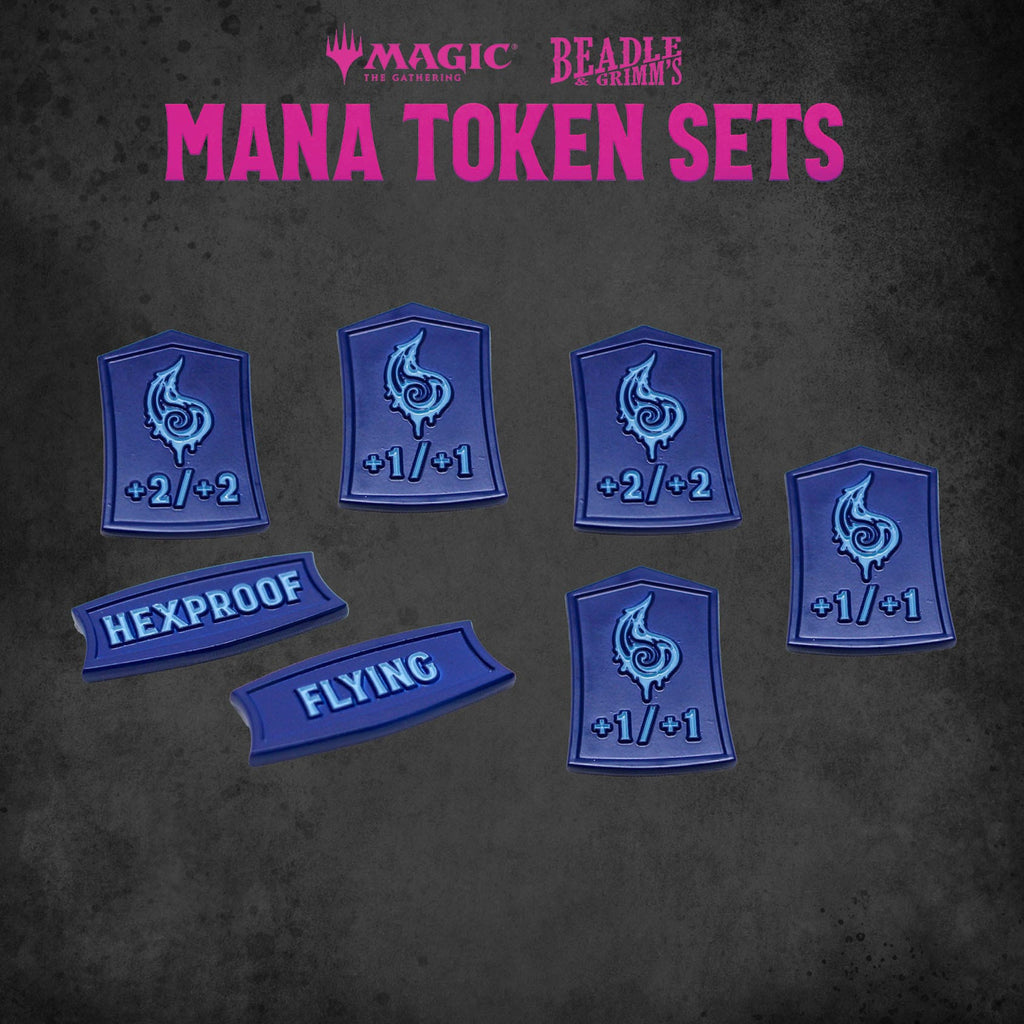 Productafbeelding Magic: The Gathering Dobbelstenen- en Token-Set Blauw Mana