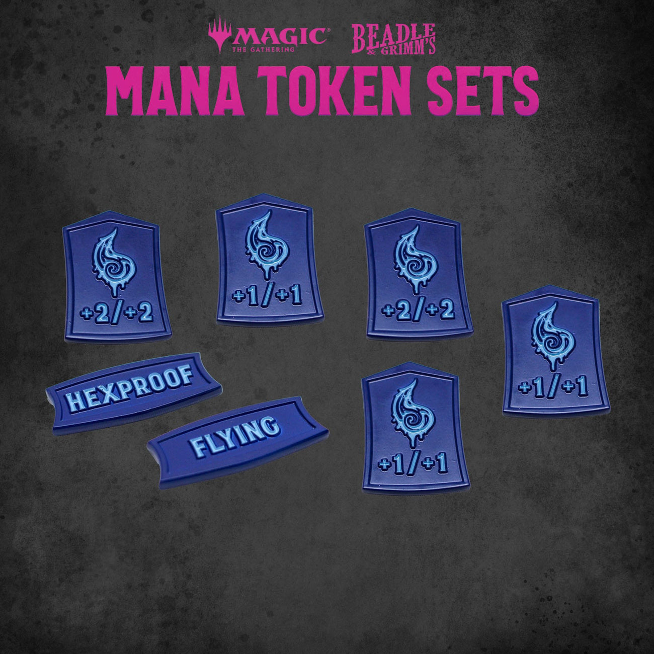 Productafbeelding Magic: The Gathering Dobbelstenen- en Token-Set Blauw Mana