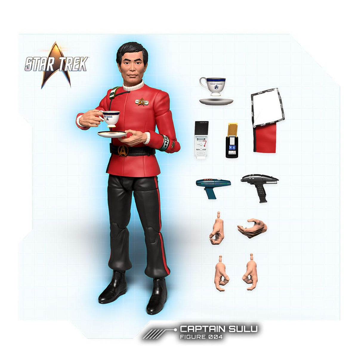 Productafbeelding Star Trek VI: The Undiscovered Country 1/12 actiefiguur Captain Sulu