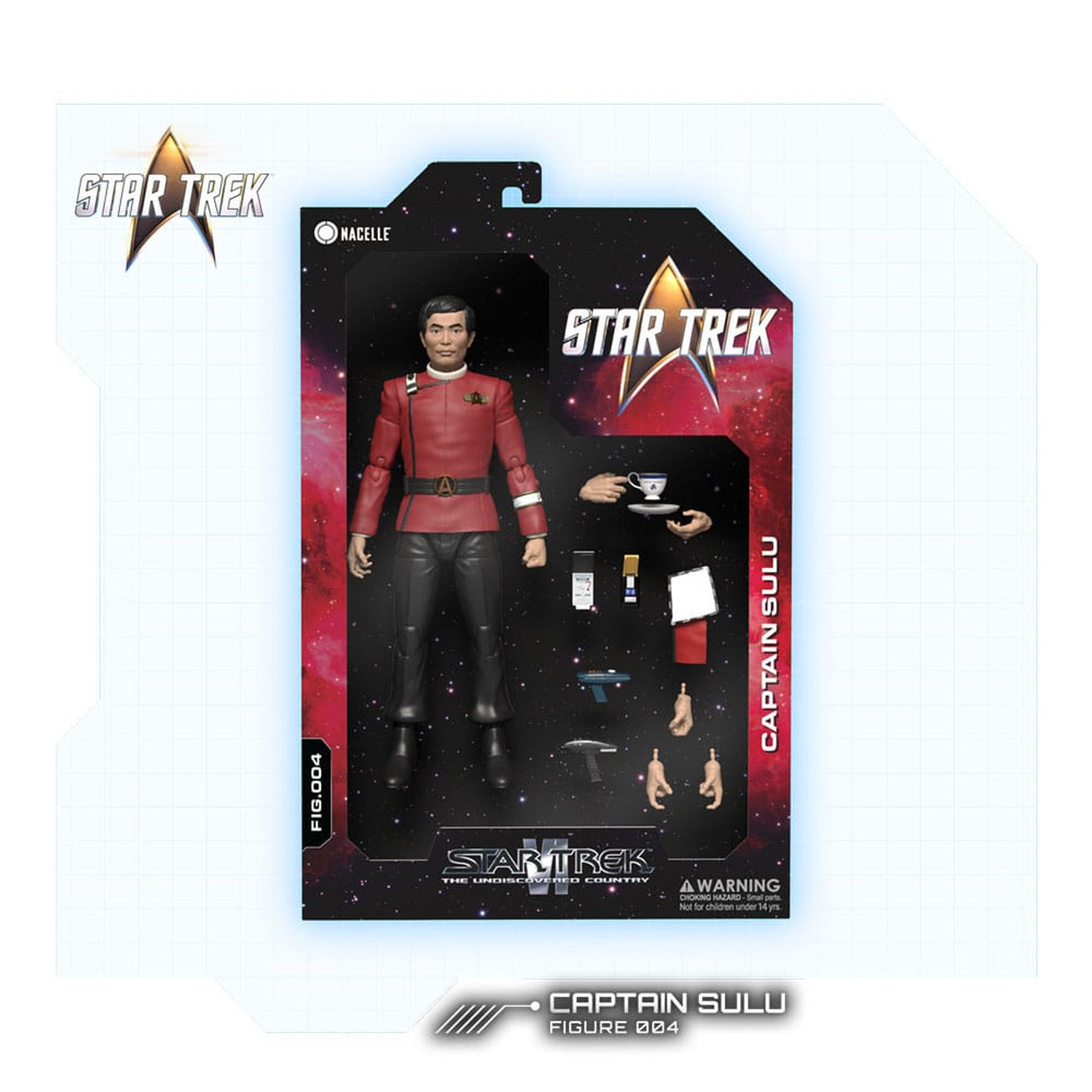 Productafbeelding Star Trek VI: The Undiscovered Country 1/12 actiefiguur Captain Sulu