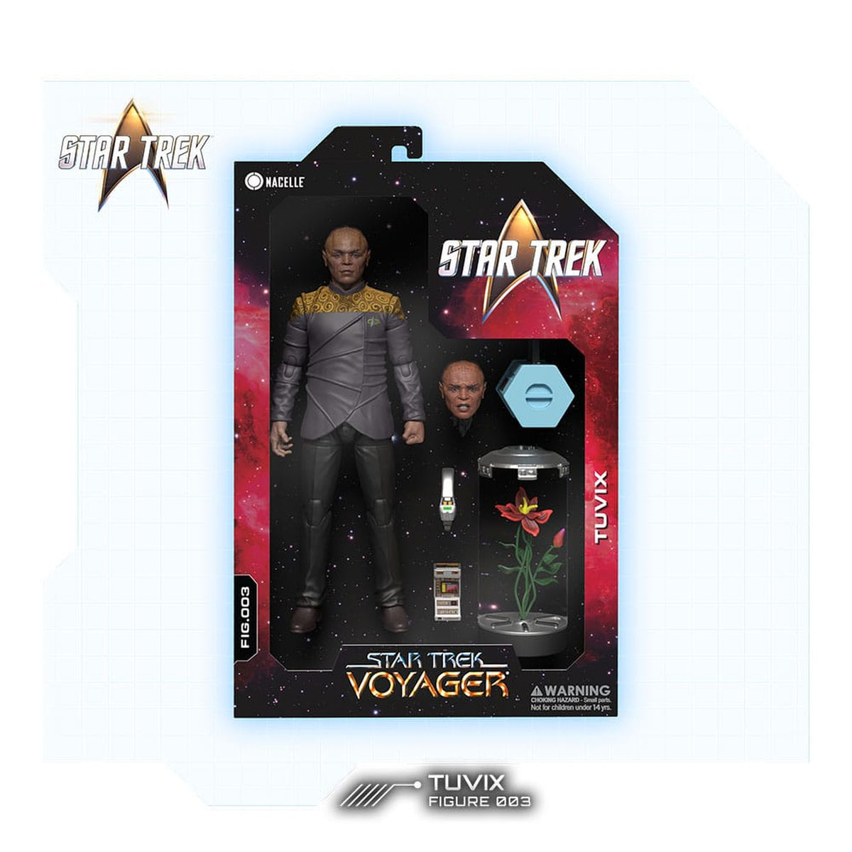 Productafbeelding Star Trek: Voyager actiefiguur 1/12 Tuvix 16 cm