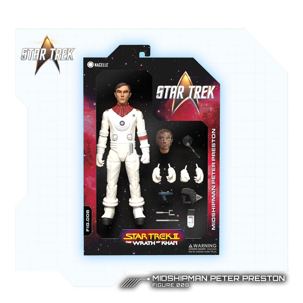 Productafbeelding Star Trek II: The Wrath of Khan 1/12 Actiefiguur Peter Preston