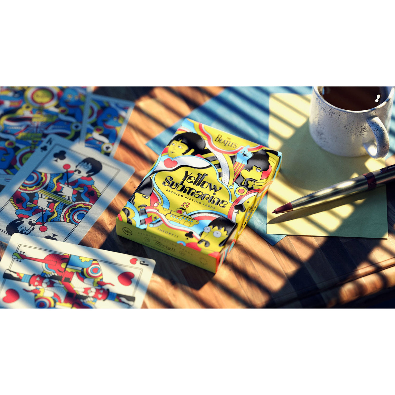 Productafbeelding The Beatles Speelkaarten Yellow Submarine