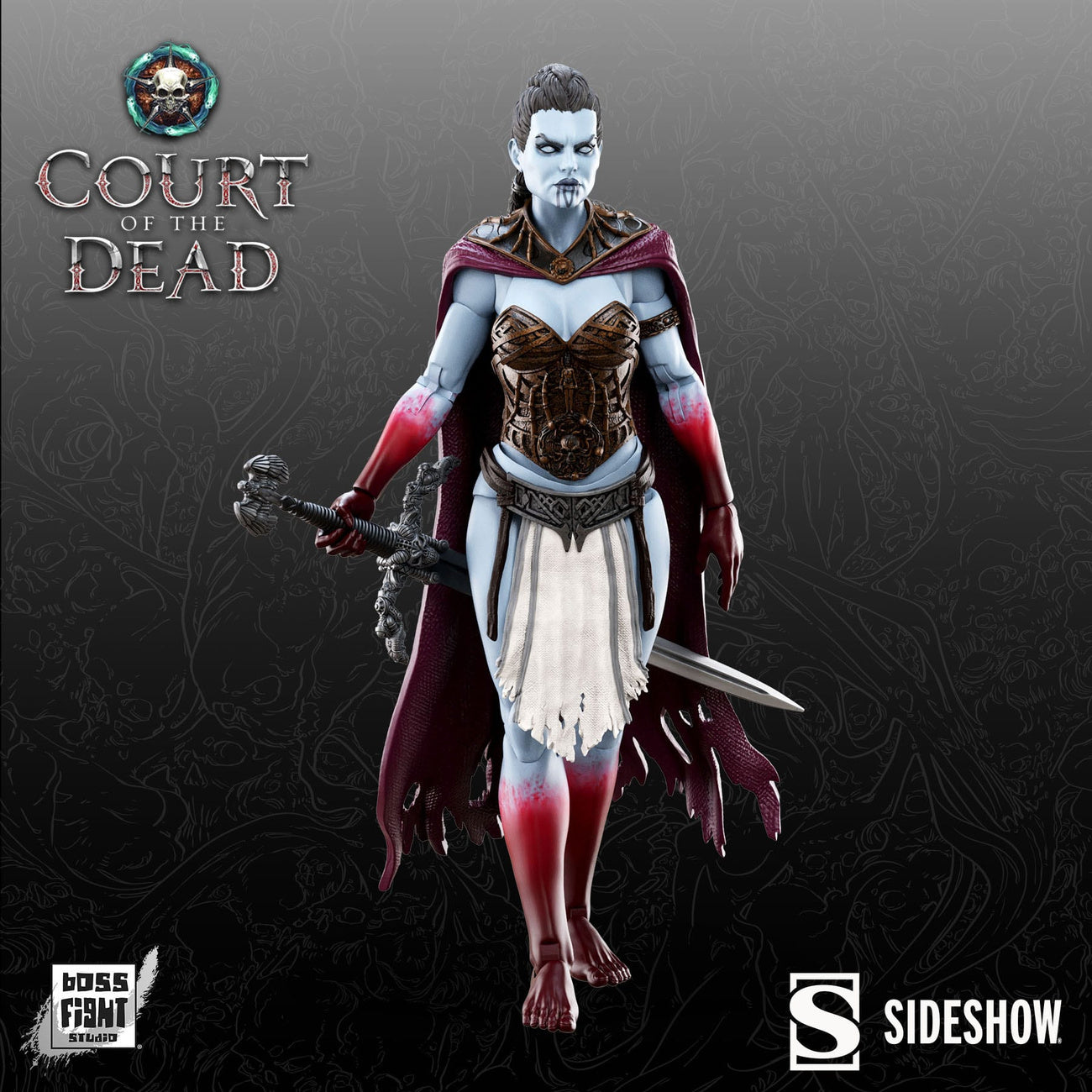 Productafbeelding Court of the Dead Epic H.A.C.K.S. actiefiguur 1/12 Kier