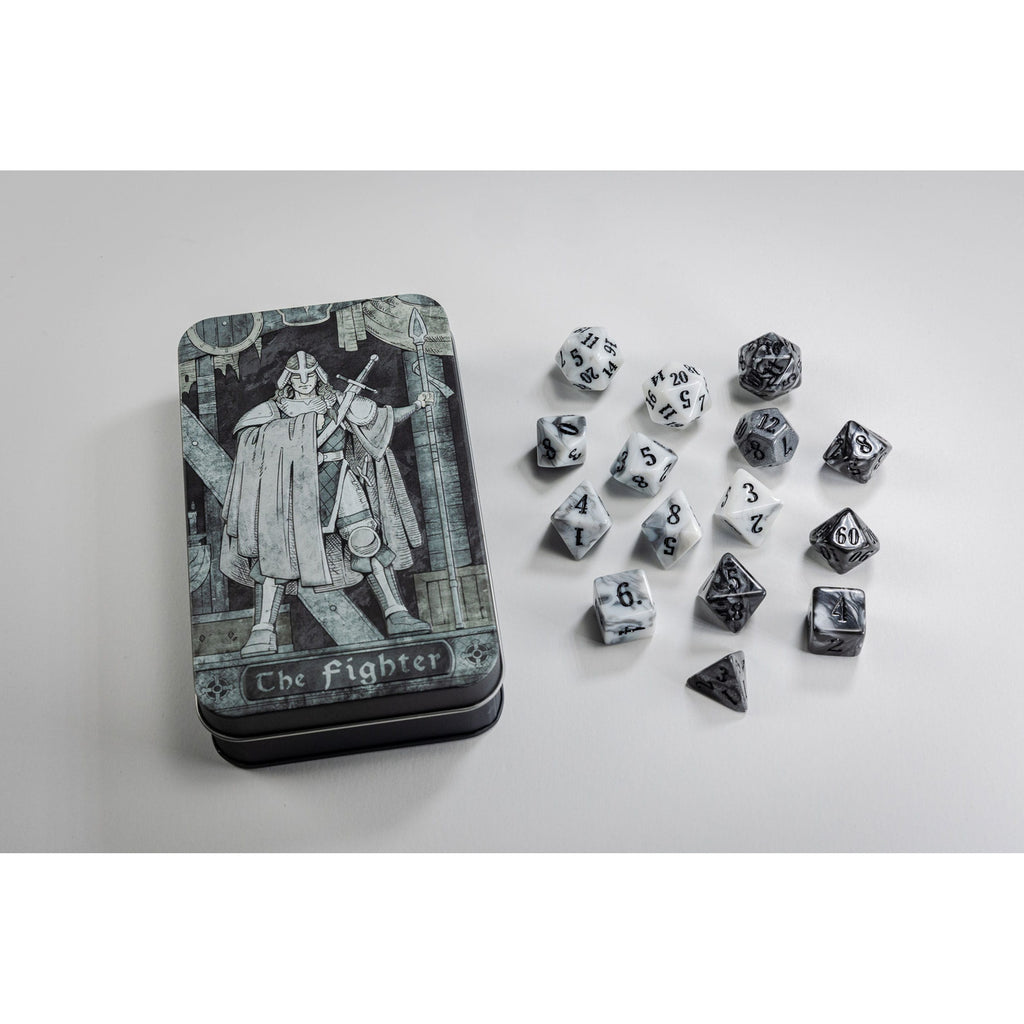 Product image Character Class Classic RPG Dice Set Fighter (15)