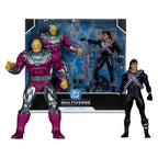 Productafbeelding DC Multiverse Megafig actiefiguren 2-pack Mongul vs Superman
