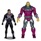 Productafbeelding DC Multiverse Megafig actiefiguren 2-pack Mongul vs Superman