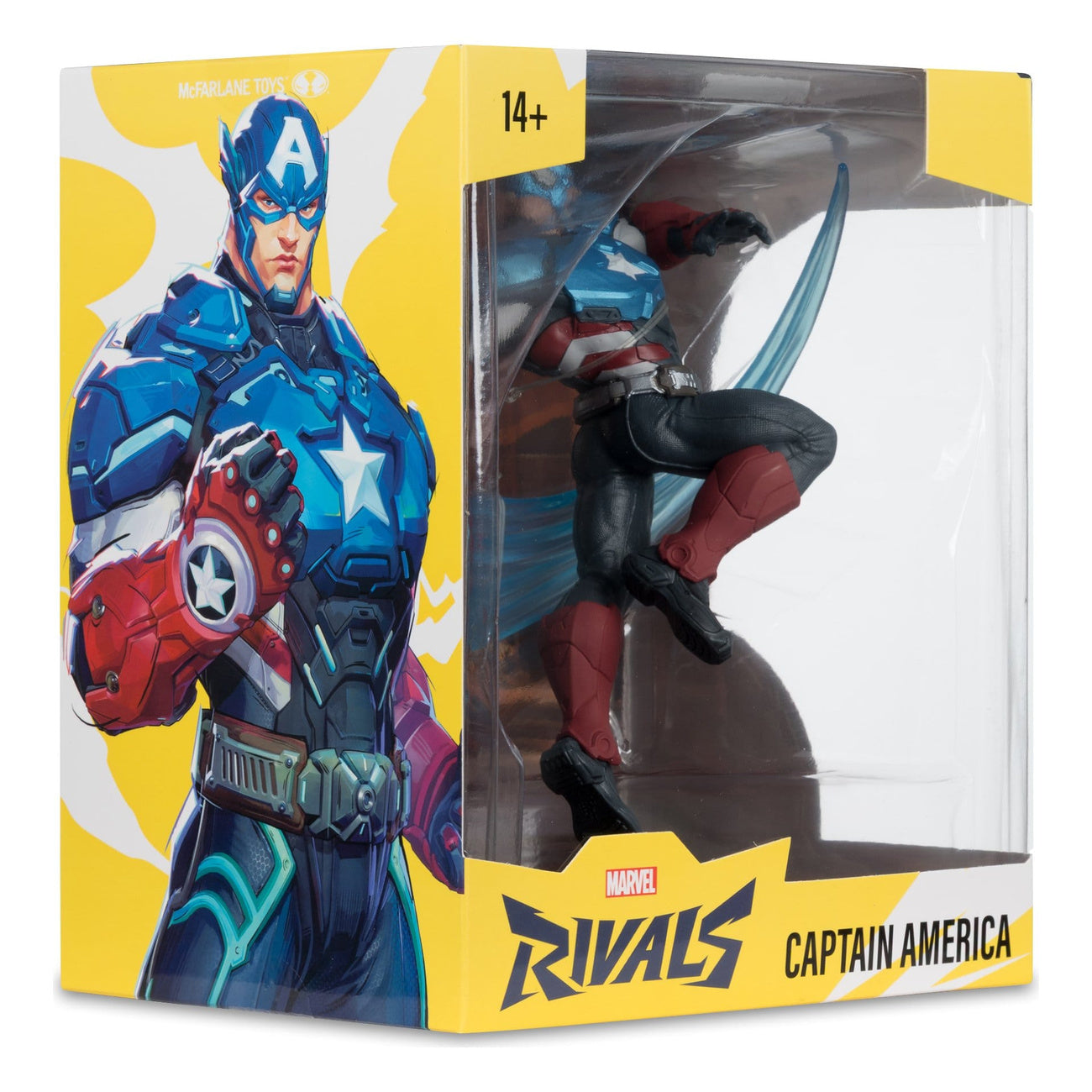 Productafbeelding Marvel Rivals Collection 1/10 actiefiguur Captain America