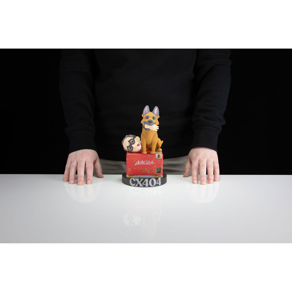 Productafbeelding Fallout Vinyl Figuur CX404 & Wilzig (Head) Gestileerd 20 cm