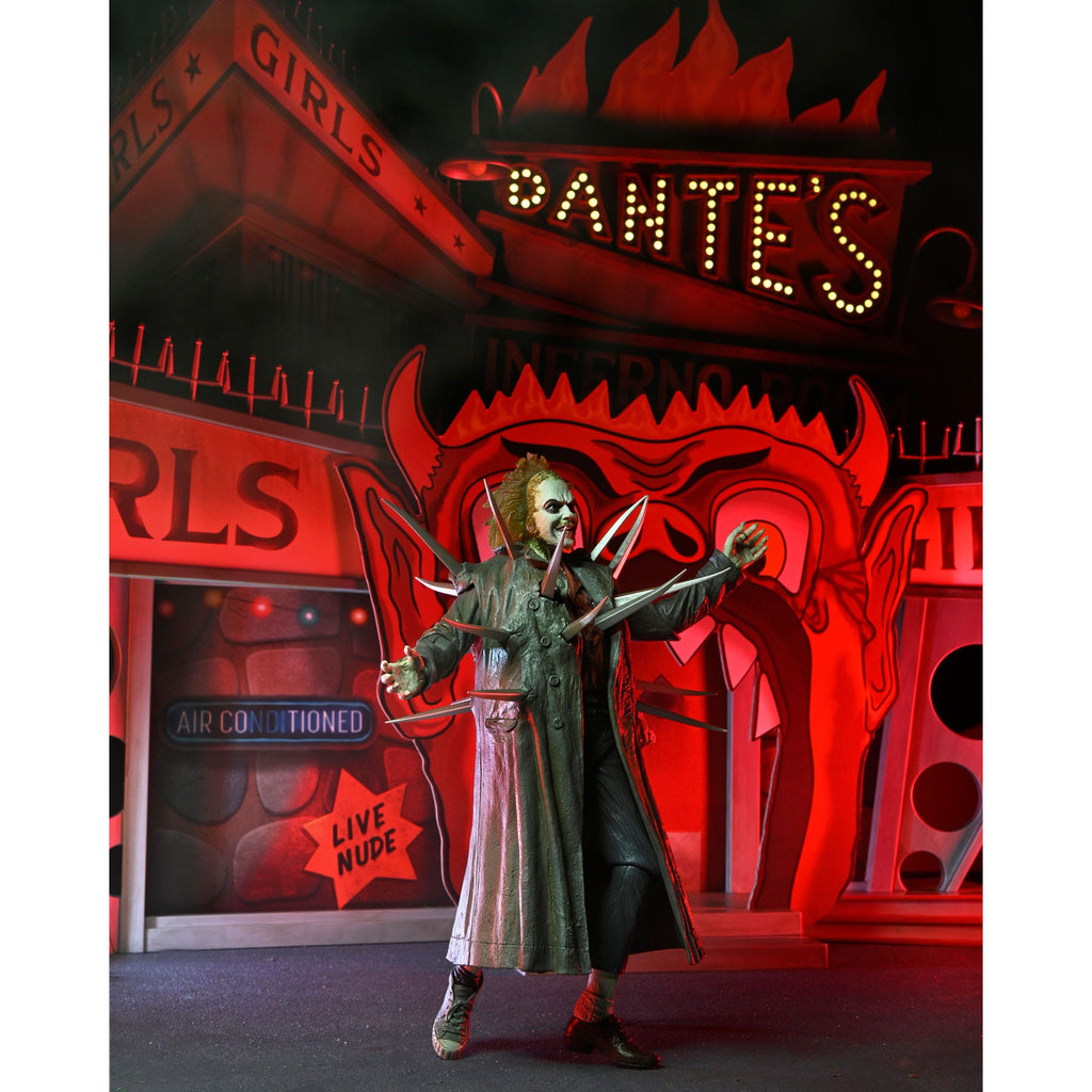 Productafbeelding Beetlejuice (1988) Diorama Trenchcoat with Spikes Inferno
