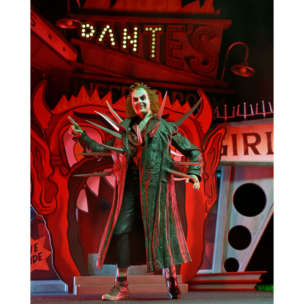 Productafbeelding Beetlejuice (1988) Diorama Trenchcoat with Spikes Inferno