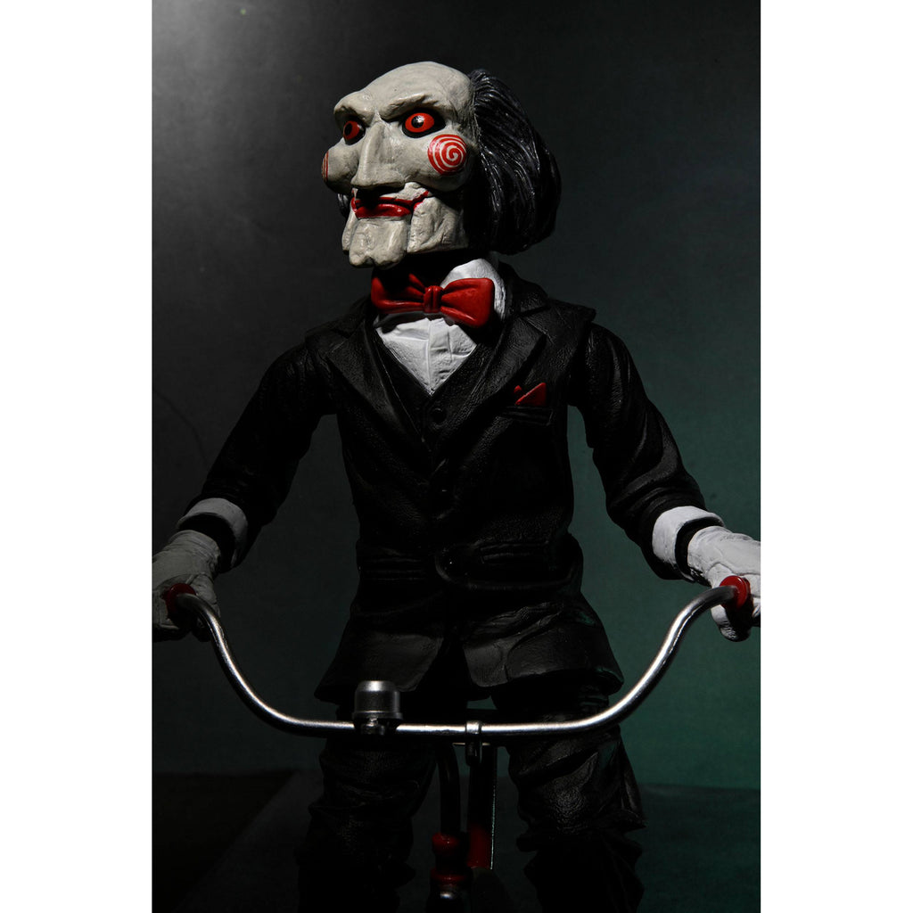 Productafbeelding Saw actiefiguur met geluid Billy met driewieler 30 cm