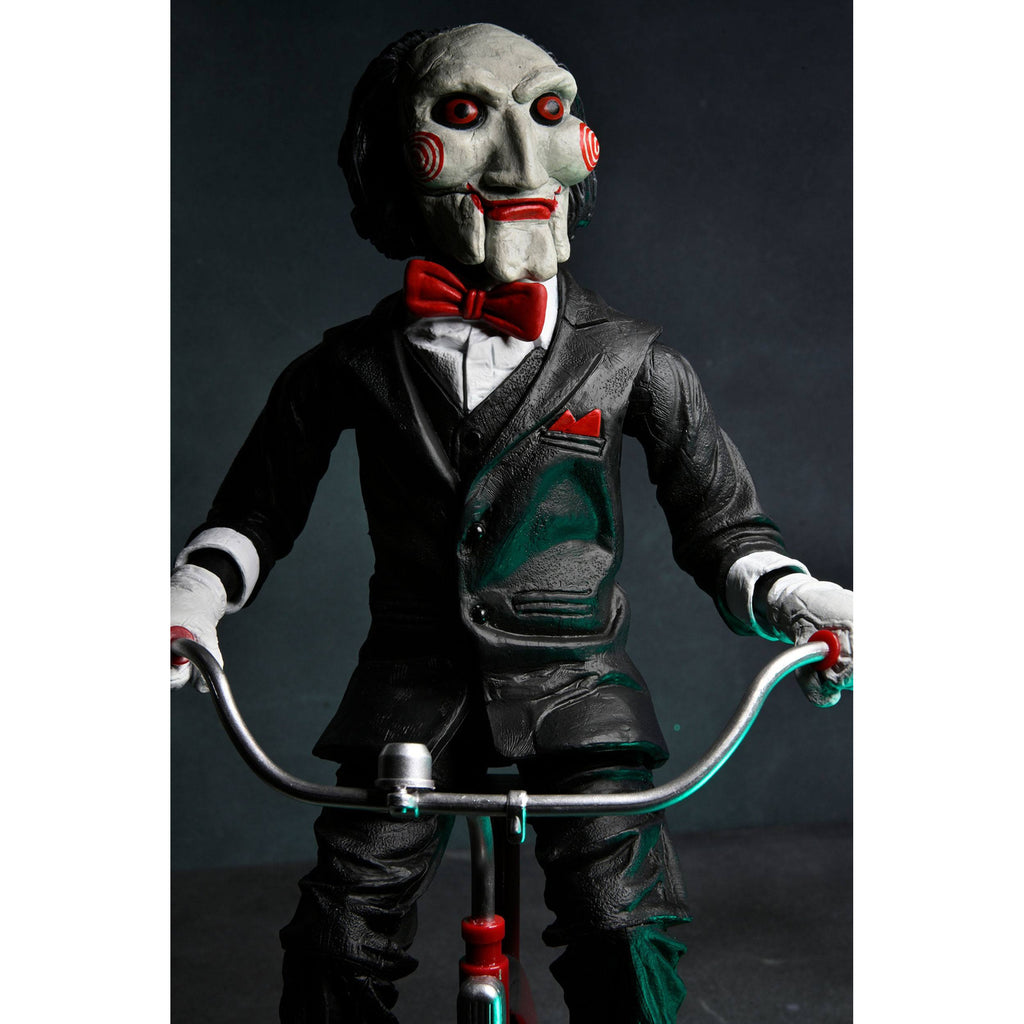 Productafbeelding Saw actiefiguur met geluid Billy met driewieler 30 cm