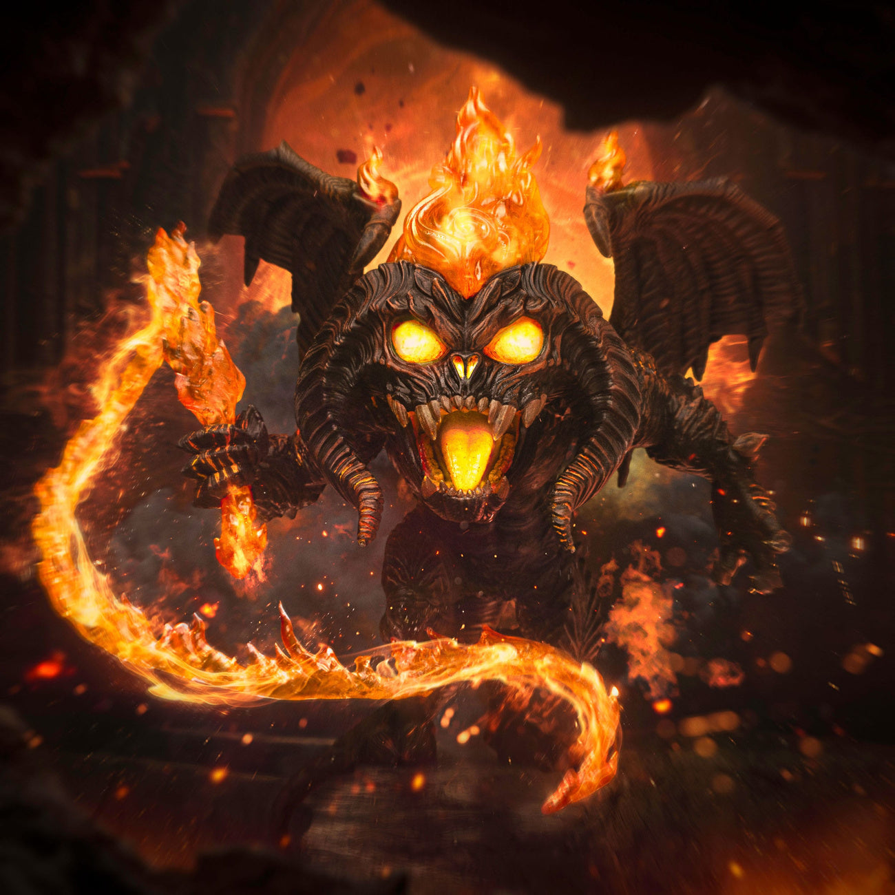 Productafbeelding The Lord of the Rings Mini Co. PVC Figuur Balrog 17 cm