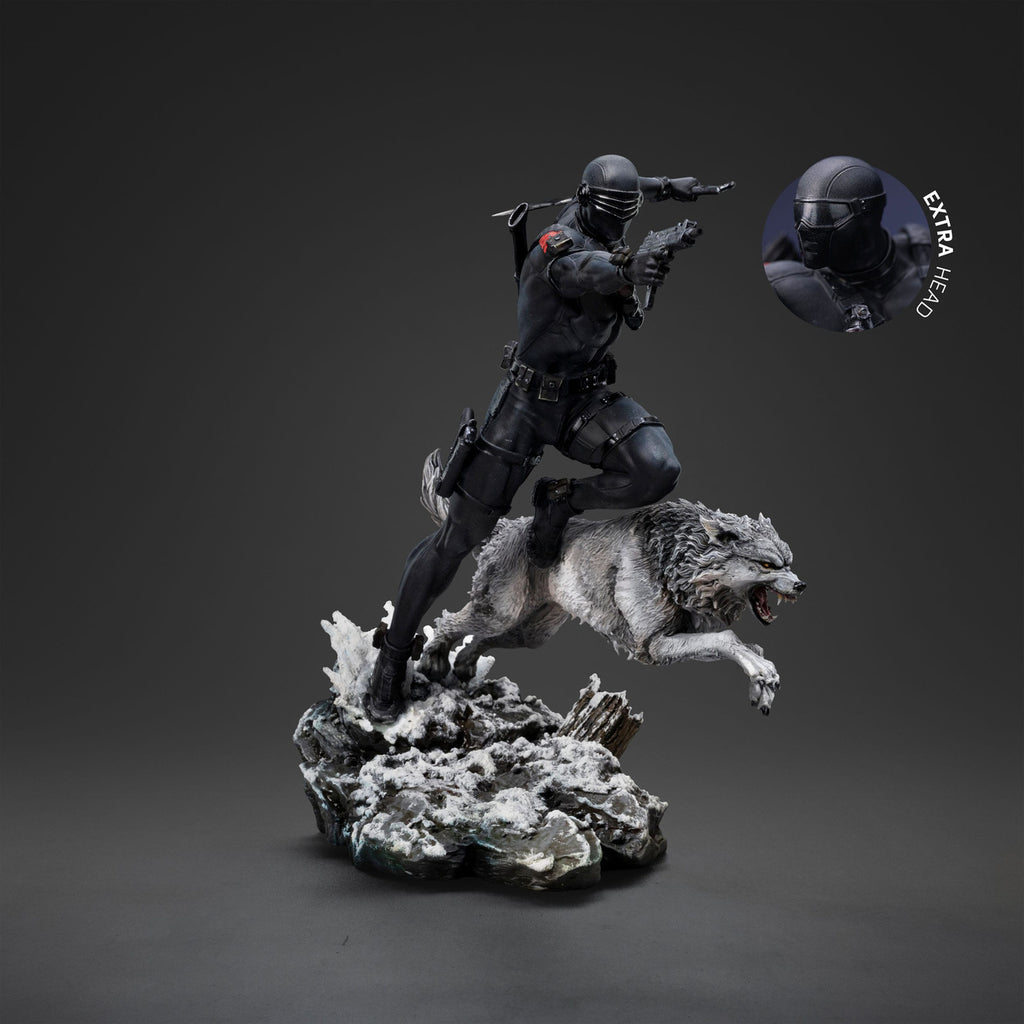 Productafbeelding GI Joe Art Scale Statue 1/10 Snake Eyes 23 cm