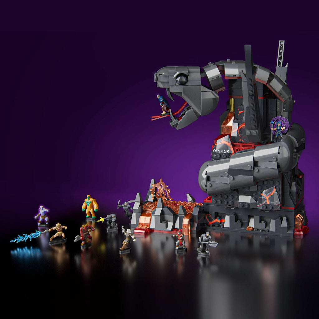 Productafbeelding Masters of the Universe Mattel Brick Shop Bouwset Snake Mountain