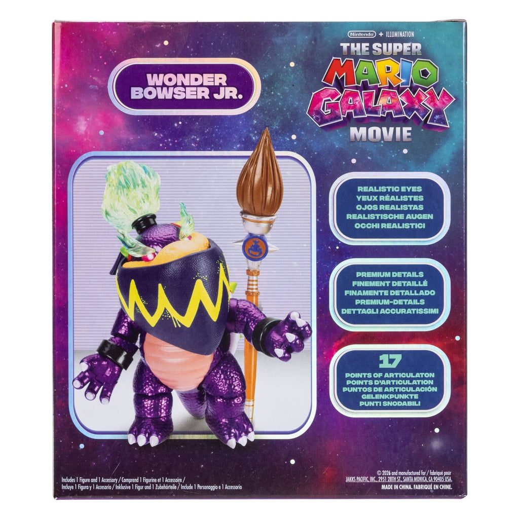 Productafbeelding Super Mario Galaxy Film Actiefiguur Wonder Bowser Jr.