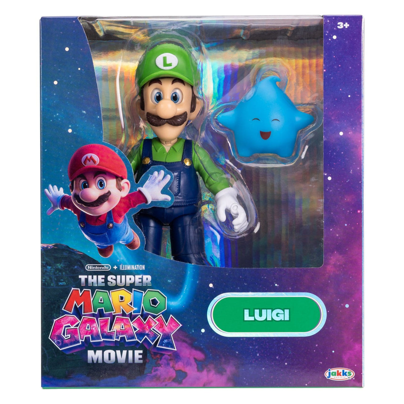 Productafbeelding The Super Mario Galaxy Movie actiefiguur Luigi 13 cm