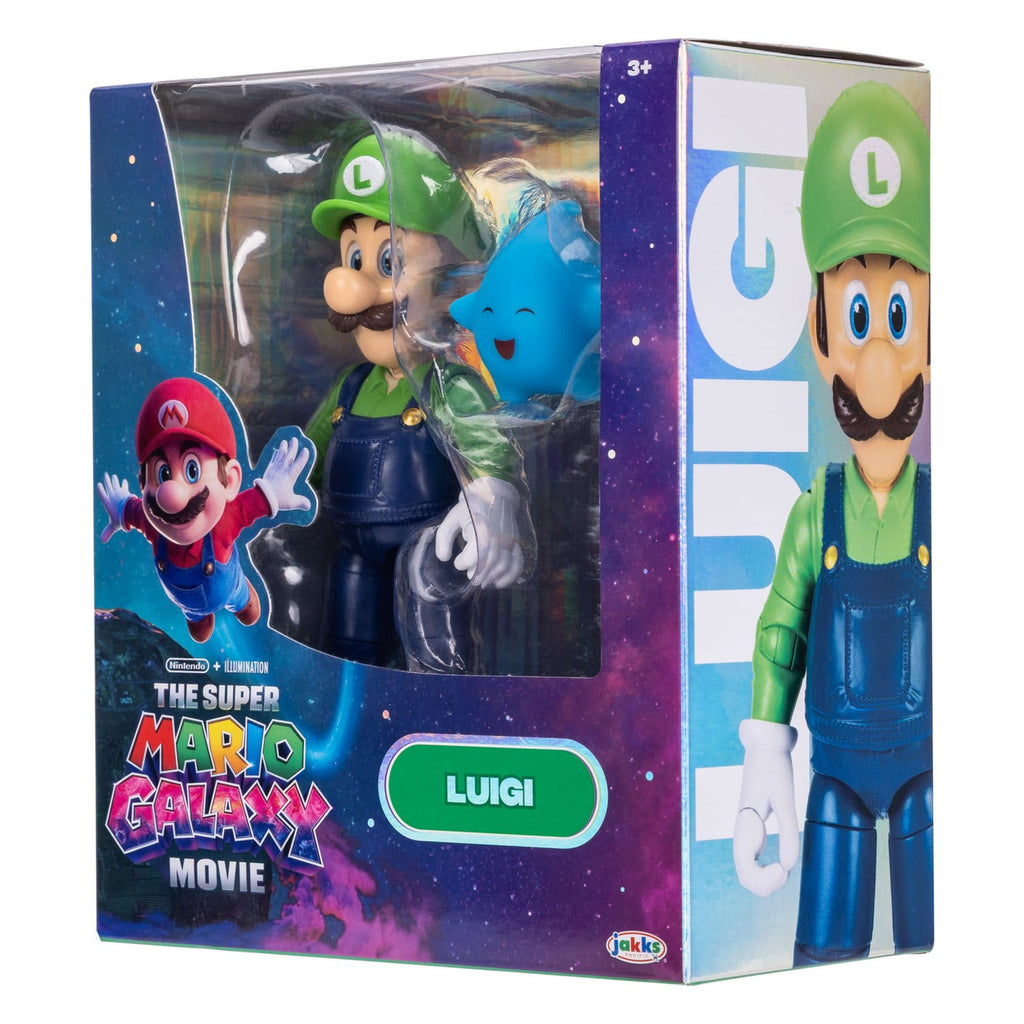 Productafbeelding The Super Mario Galaxy Movie actiefiguur Luigi 13 cm