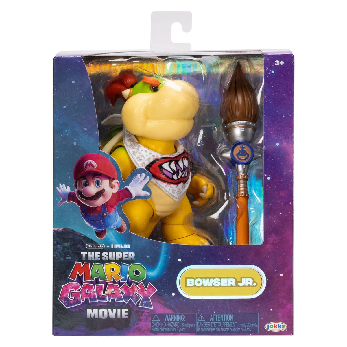 Productafbeelding The Super Mario Galaxy Film actiefiguur Bowser Jr. 13 cm