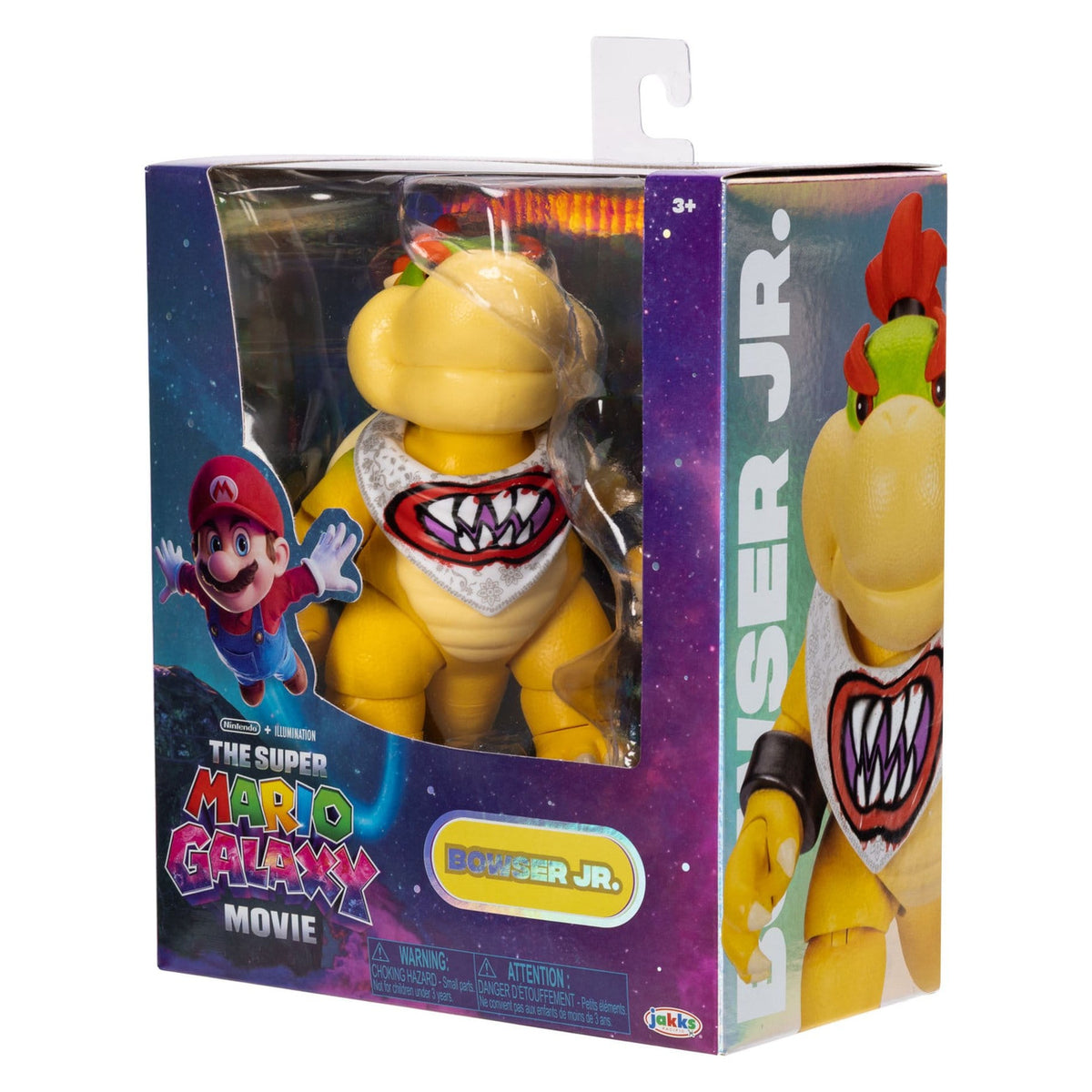 Productafbeelding The Super Mario Galaxy Film actiefiguur Bowser Jr. 13 cm