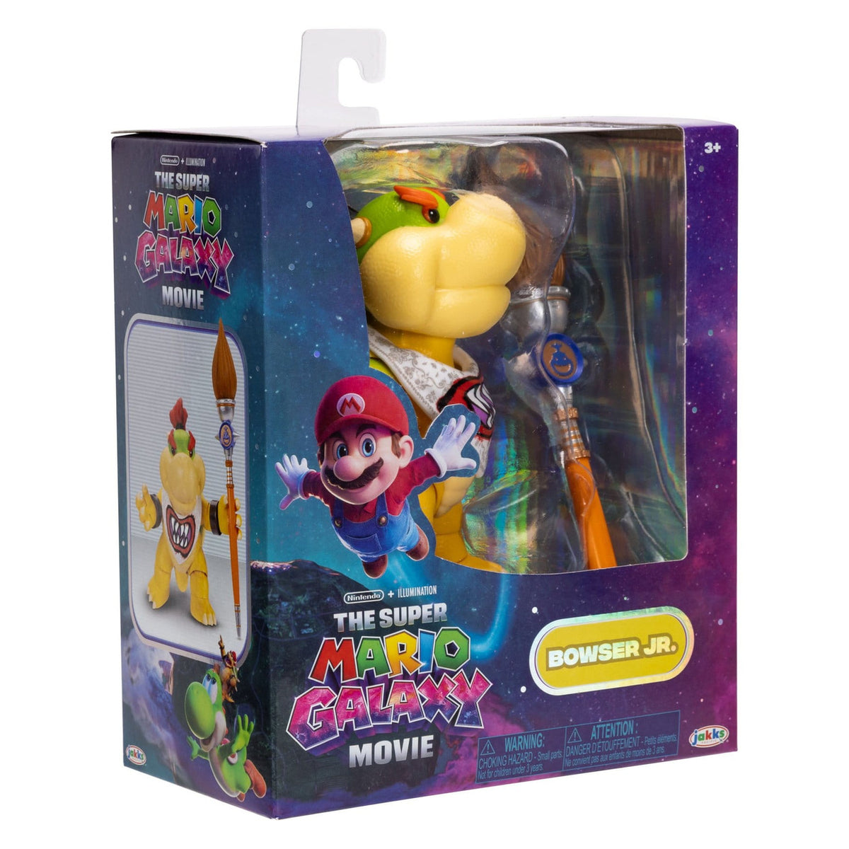 Productafbeelding The Super Mario Galaxy Film actiefiguur Bowser Jr. 13 cm