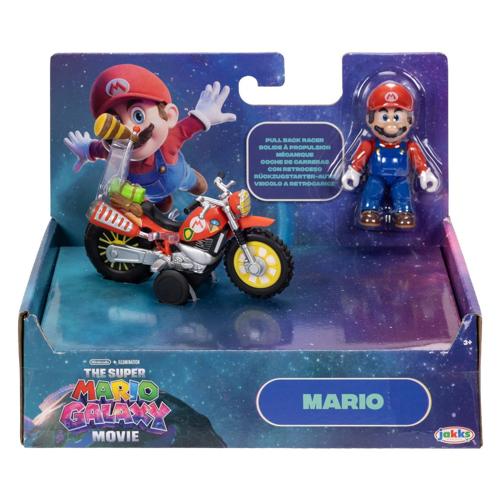 Productafbeelding Super Mario Galaxy Movie Actiefiguur met motor