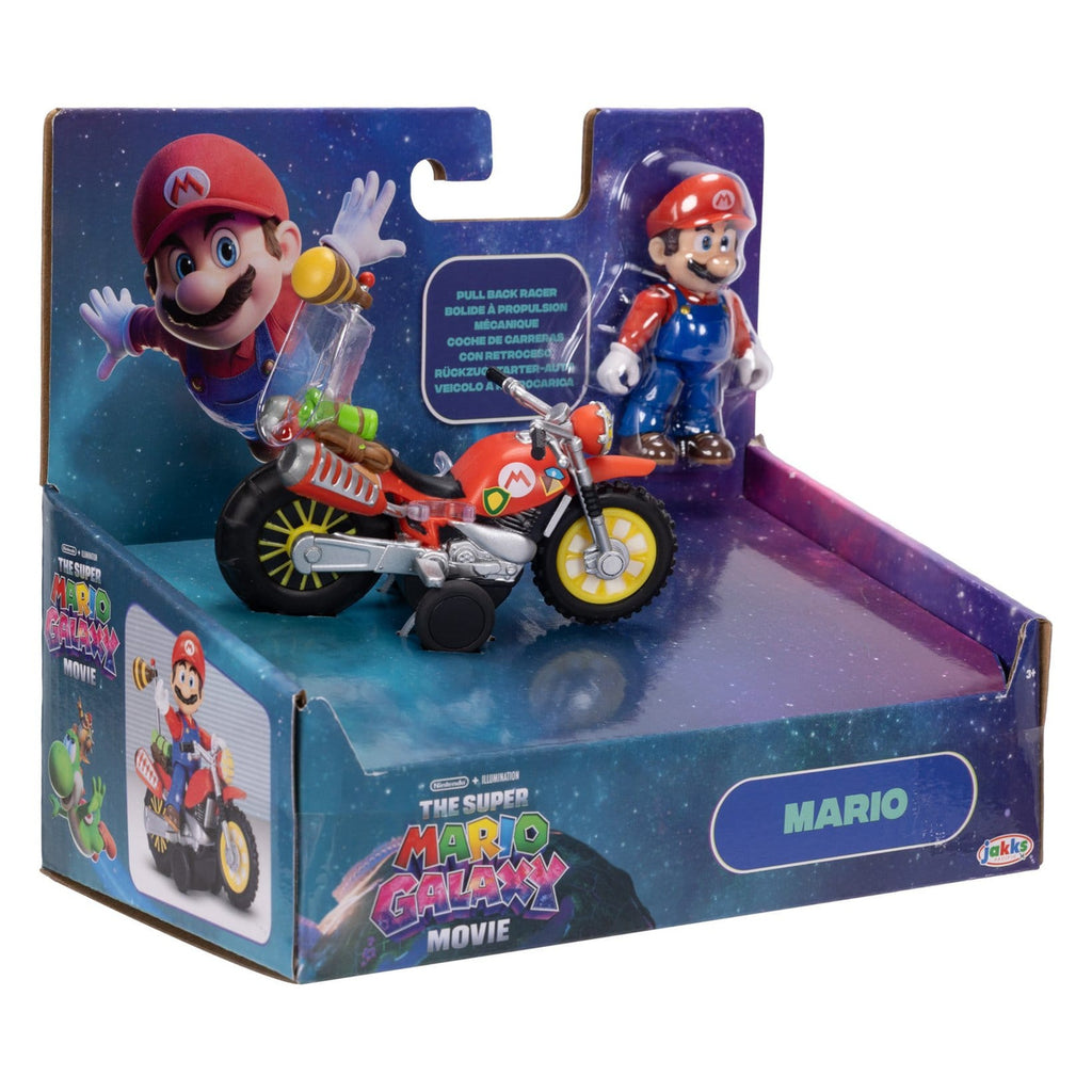 Productafbeelding Super Mario Galaxy Movie Actiefiguur met motor