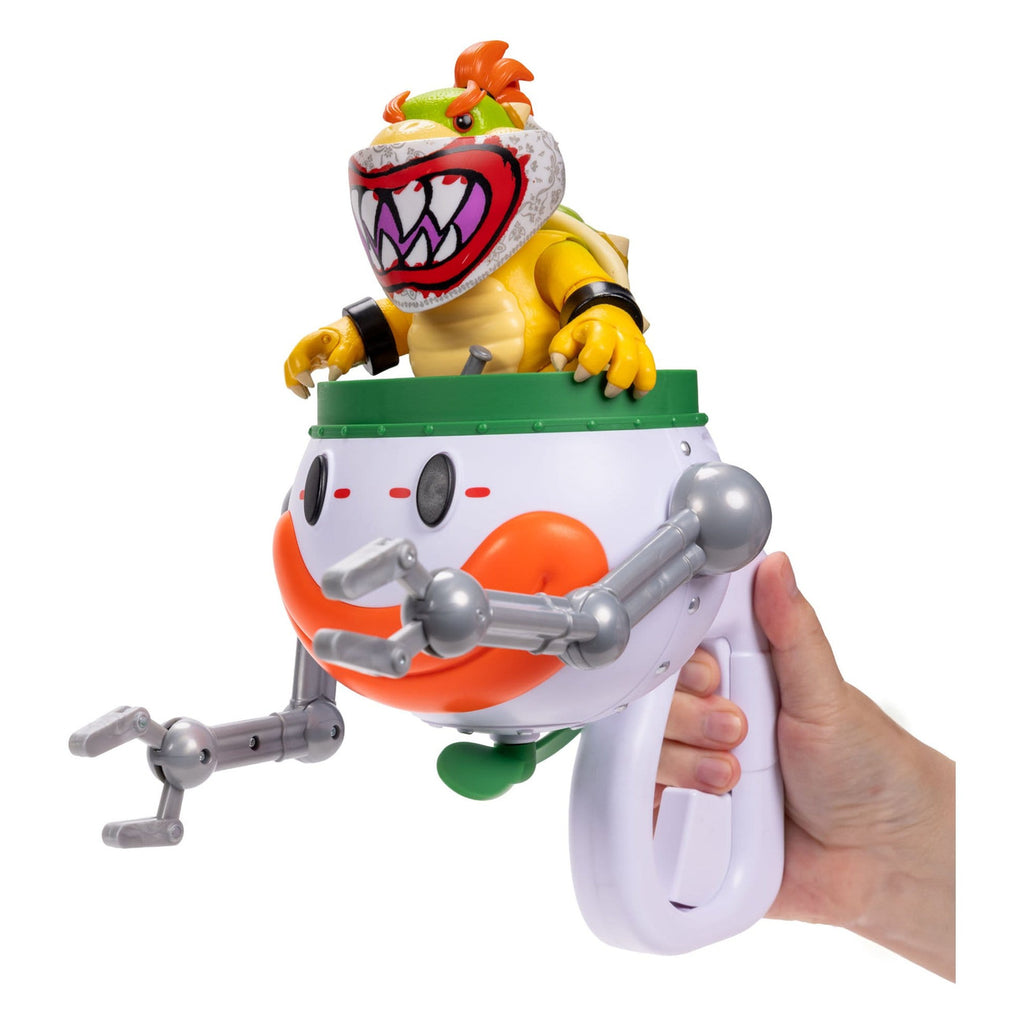 Productafbeelding Super Mario Galaxy Film Actiefiguur Bowser Jr. met Clown Car