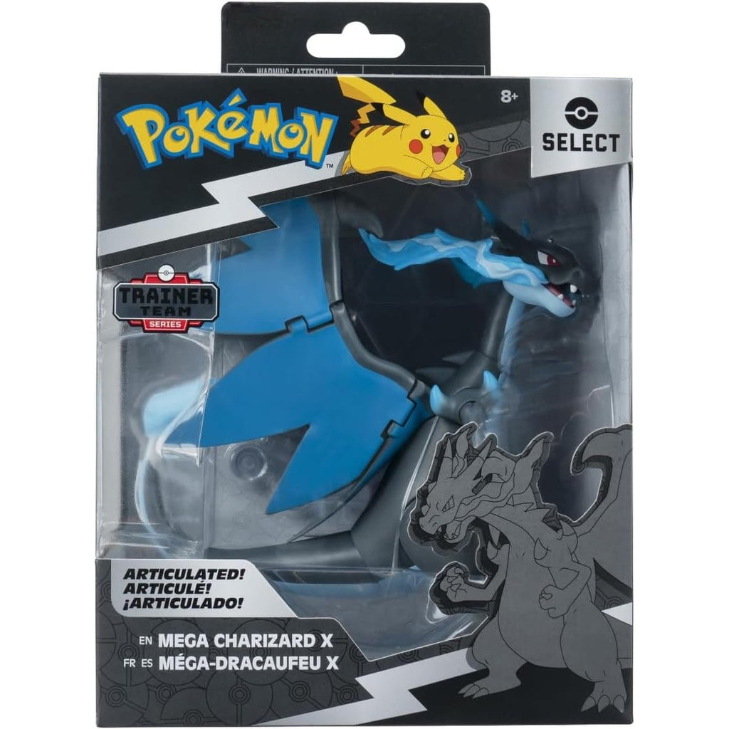 Productafbeelding Pokémon Select super-gearticuleerde figuur Mega Charizard X 15 cm