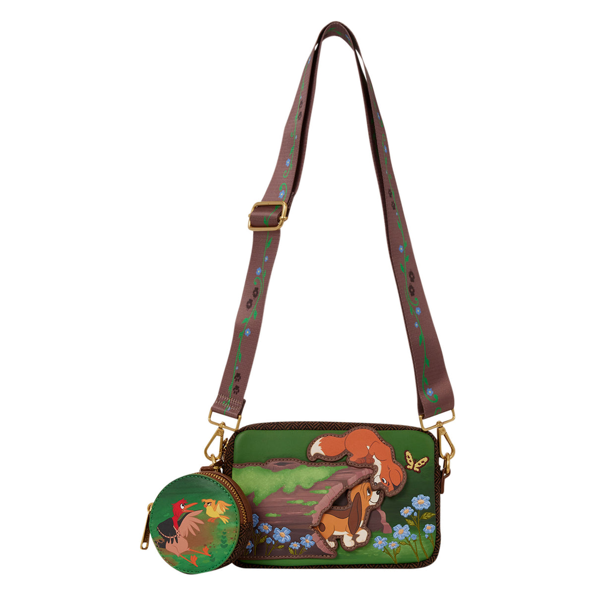 Productafbeelding Frank en Frey - Tod en Vixey crossbody tas met portemonnee