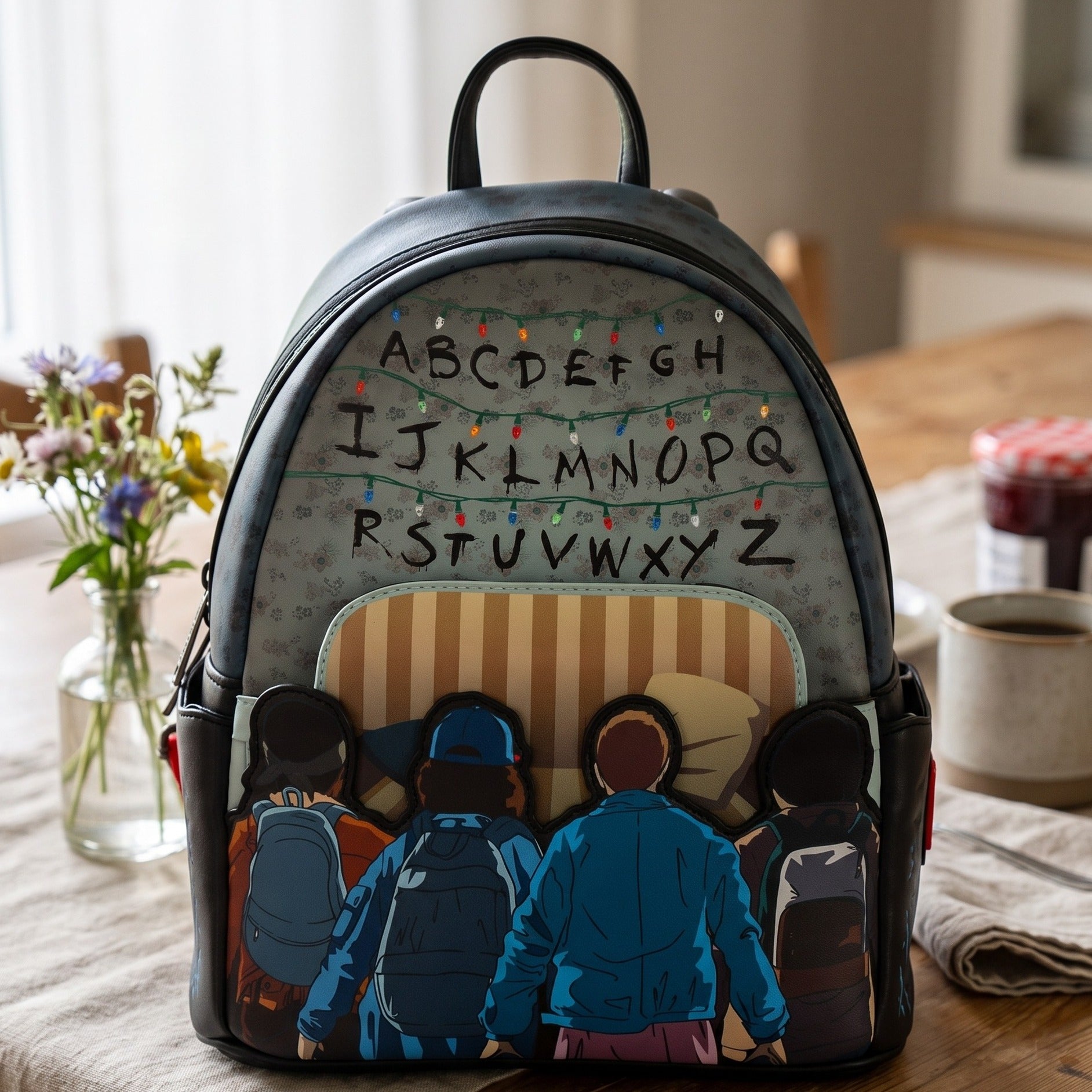 Productafbeelding Stranger Things - 10th Anniversary mini rugzak met lichteffect