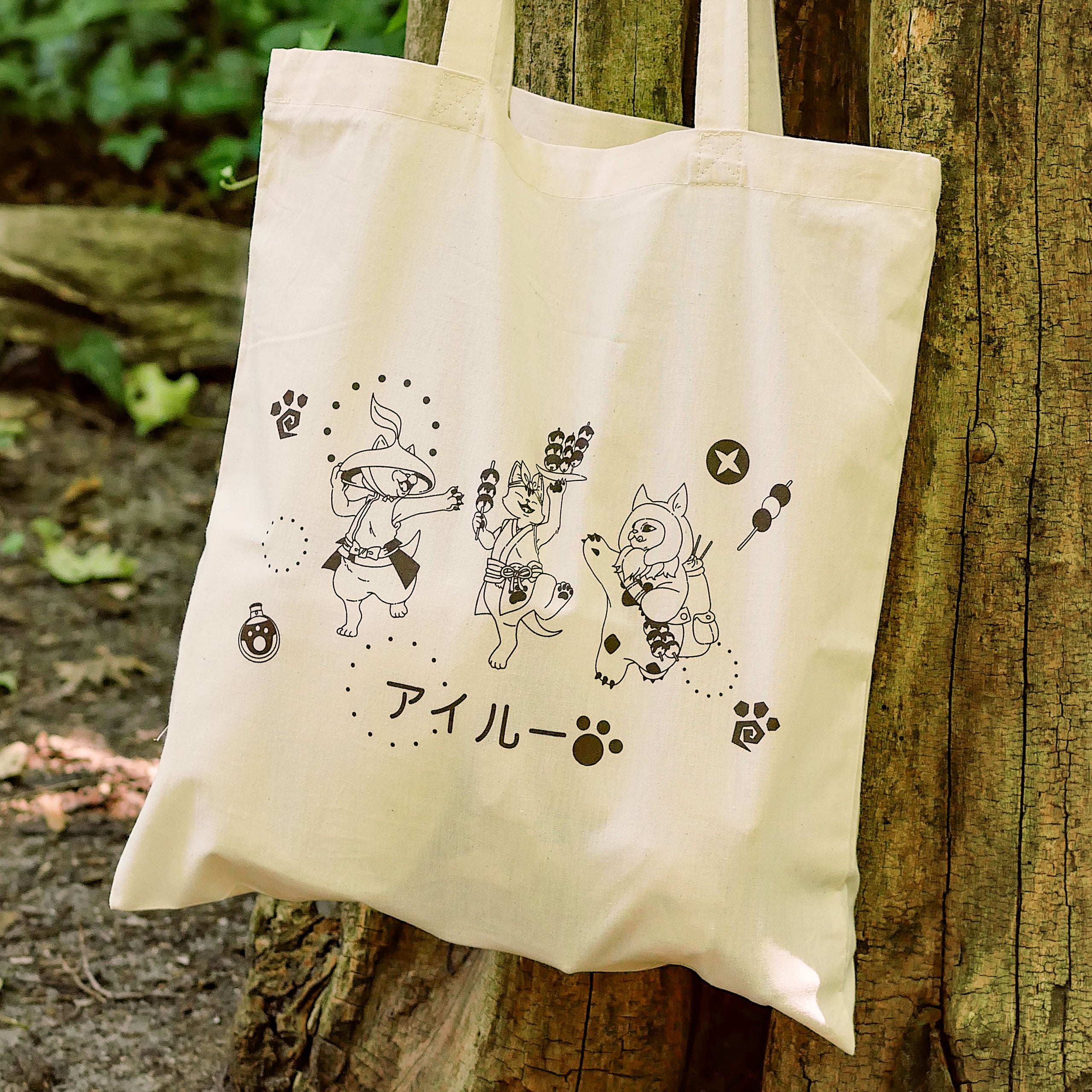 Product image Palico Tote Bag for Monster Hunter Fans