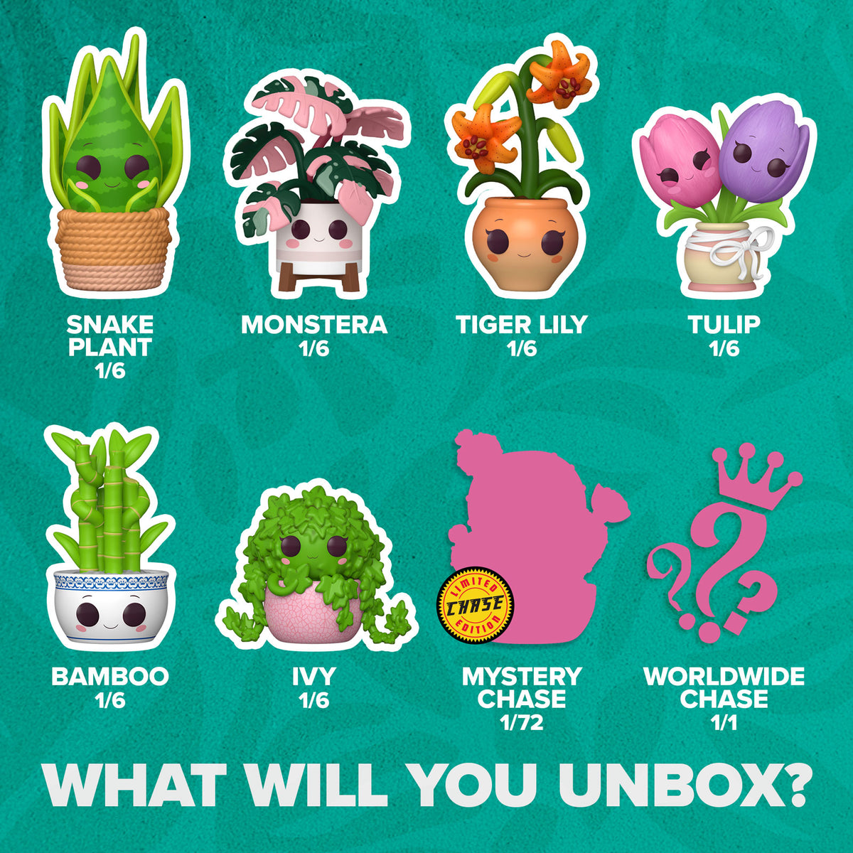 Productafbeelding Kawaii Flora - Planten Mystery Minis Funko Pop-figuur
