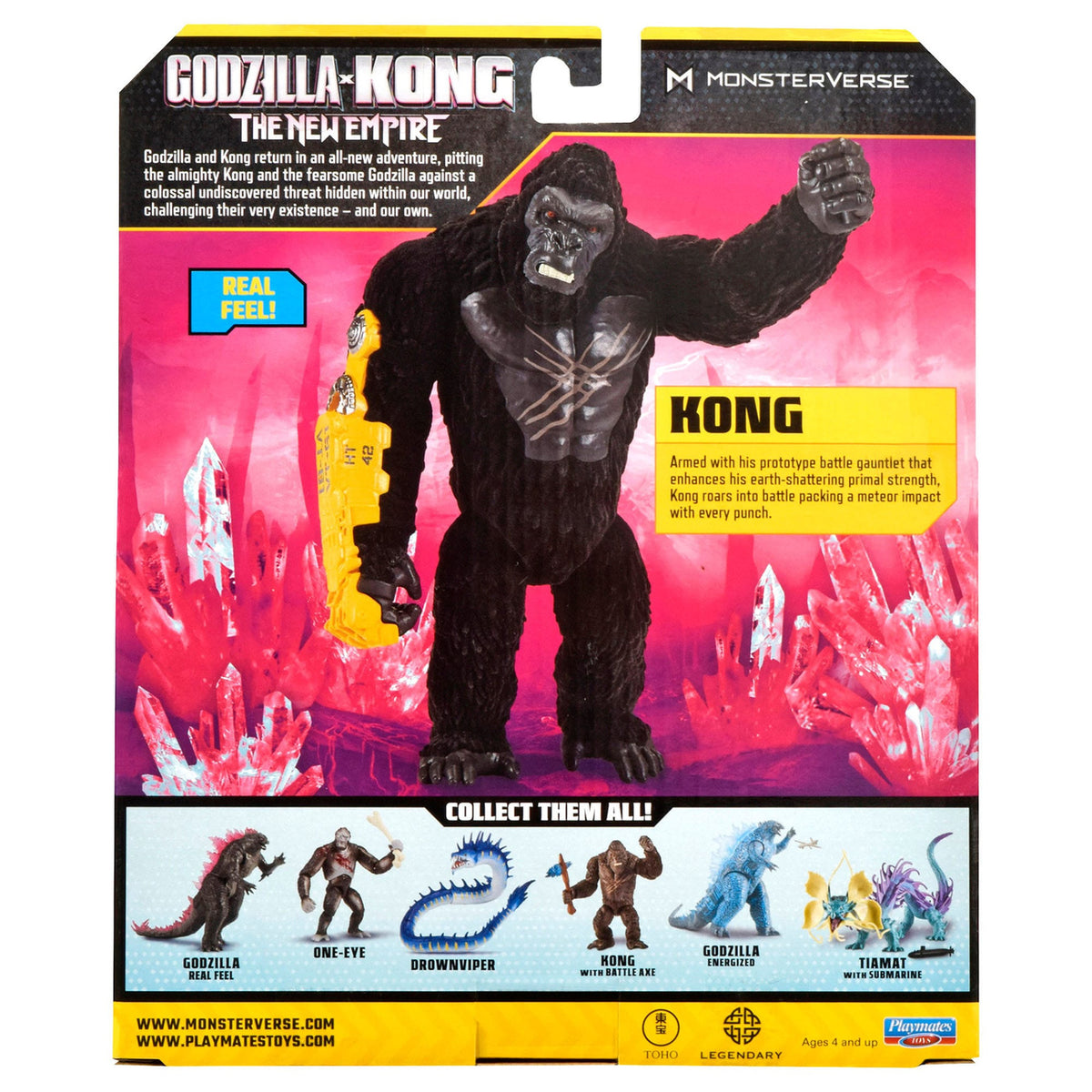 Productafbeelding Godzilla x Kong: The New Empire Actiefiguur Kong Real Feel