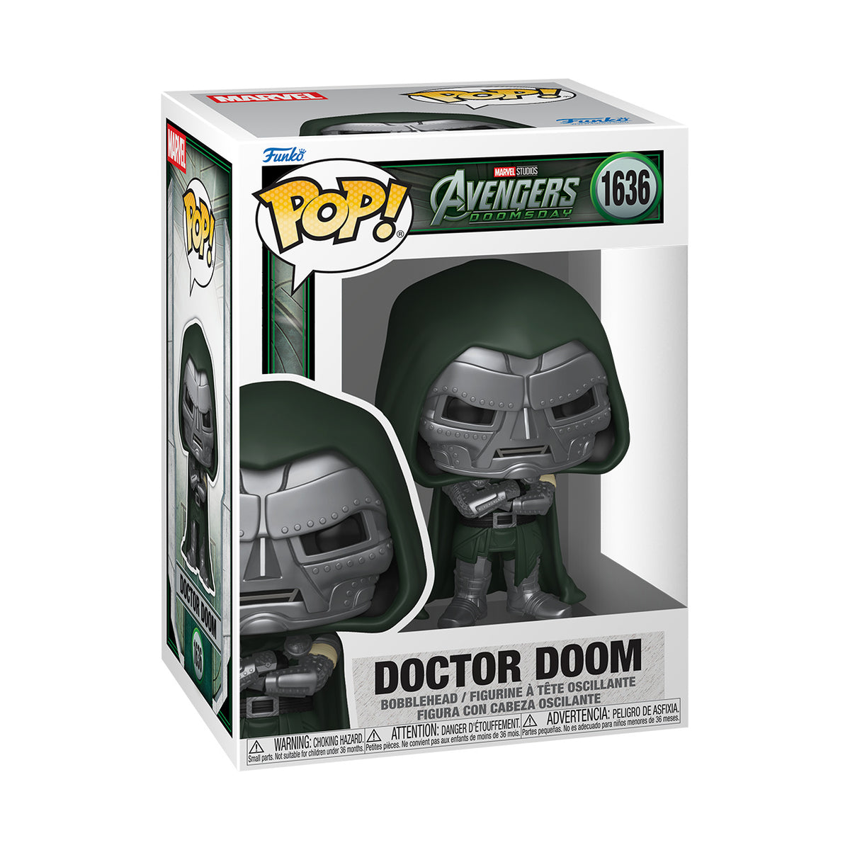 Productafbeelding Avengers: Doomsday - Doctor Doom Funko Pop! Wackelkopfiguur