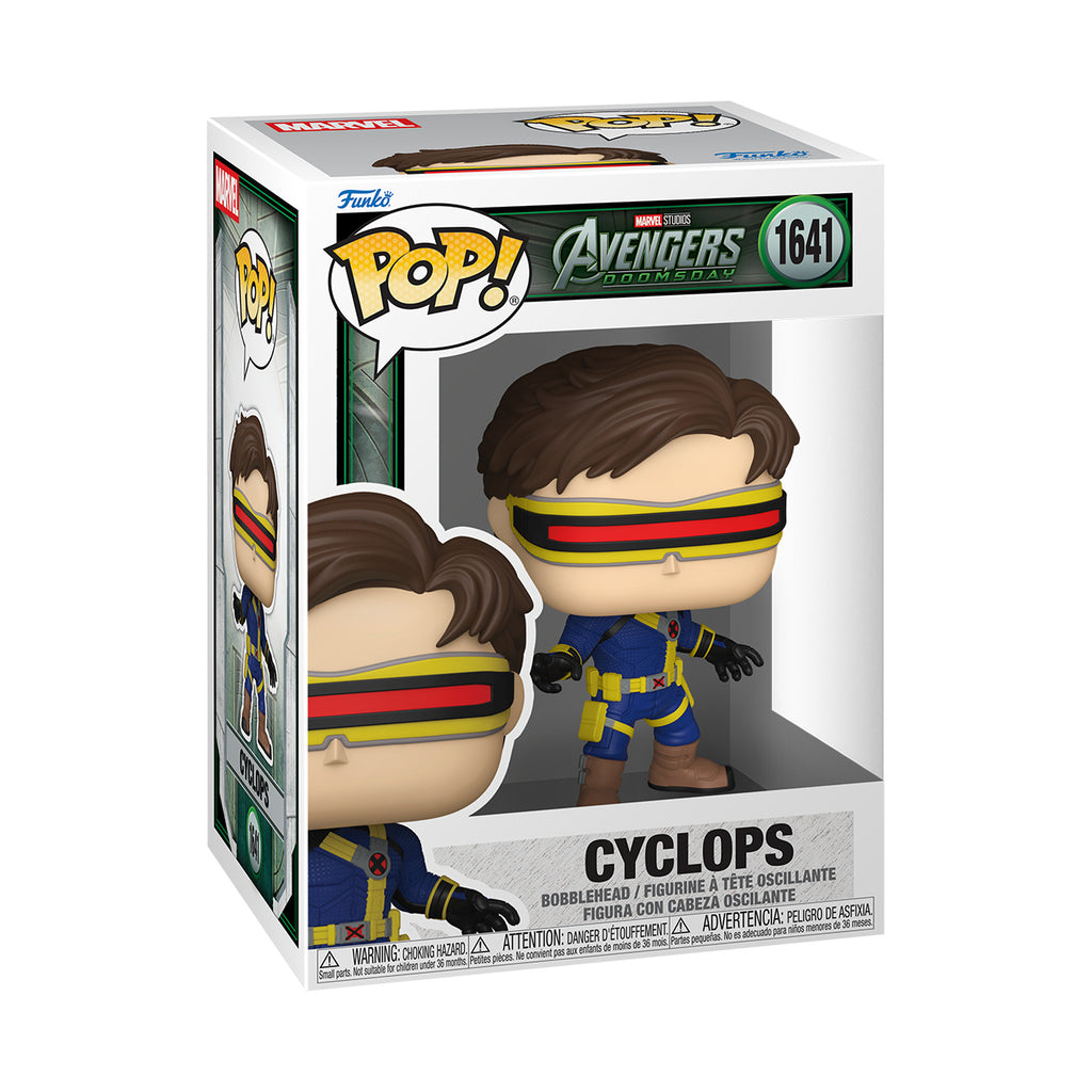 Productafbeelding Avengers: Doomsday - Cyclops Funko Pop Wackelkop-figuur