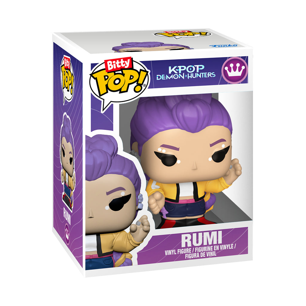 Productafbeelding KPop Demon Hunters - Rumi Funko Bitty Pop Podiumdiorama