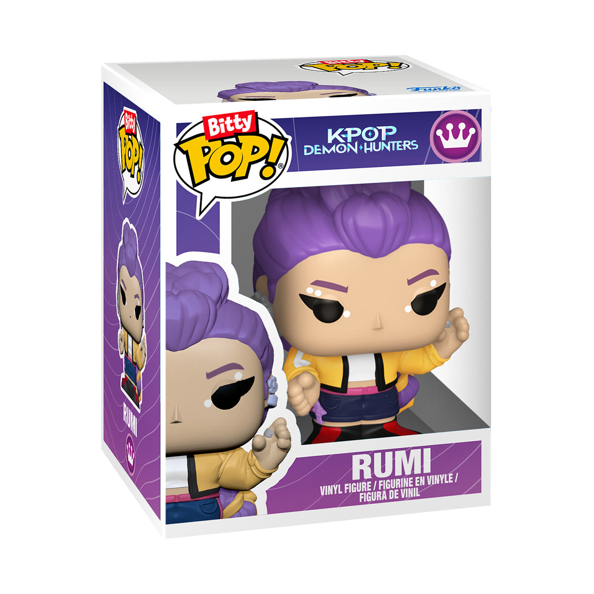 Productafbeelding KPop Demon Hunters - Rumi Funko Bitty Pop Podiumdiorama
