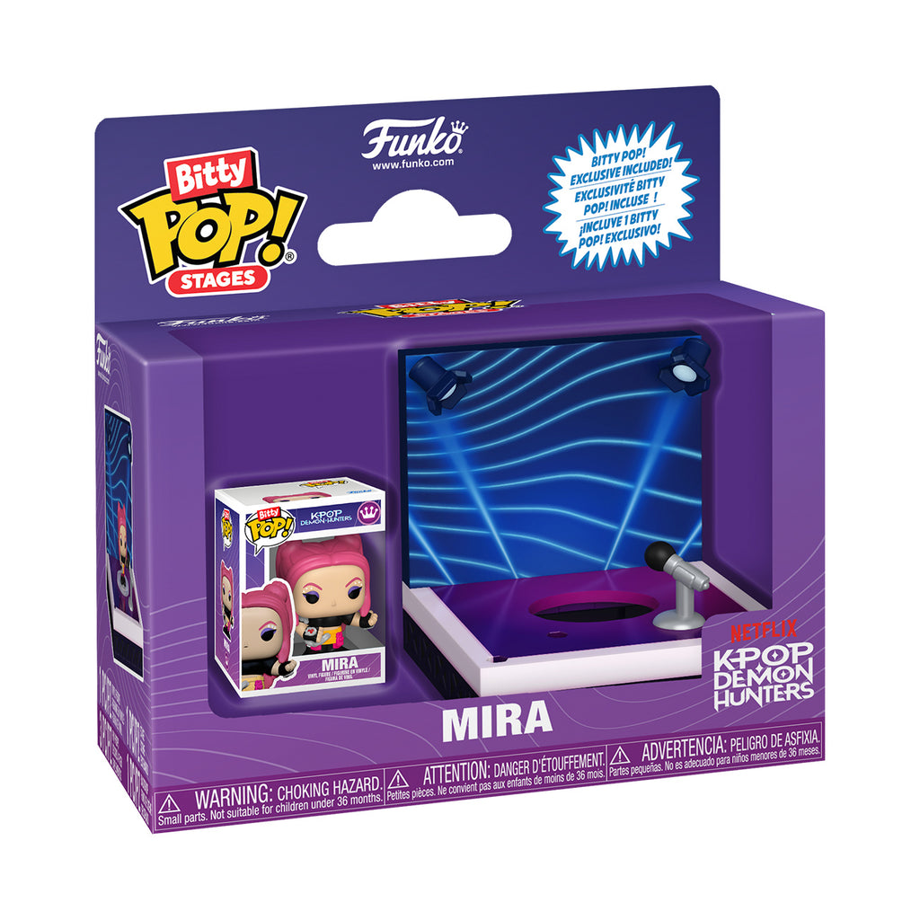Productafbeelding KPop Demon Hunters - Mira Funko Bitty Pop Stage Diorama