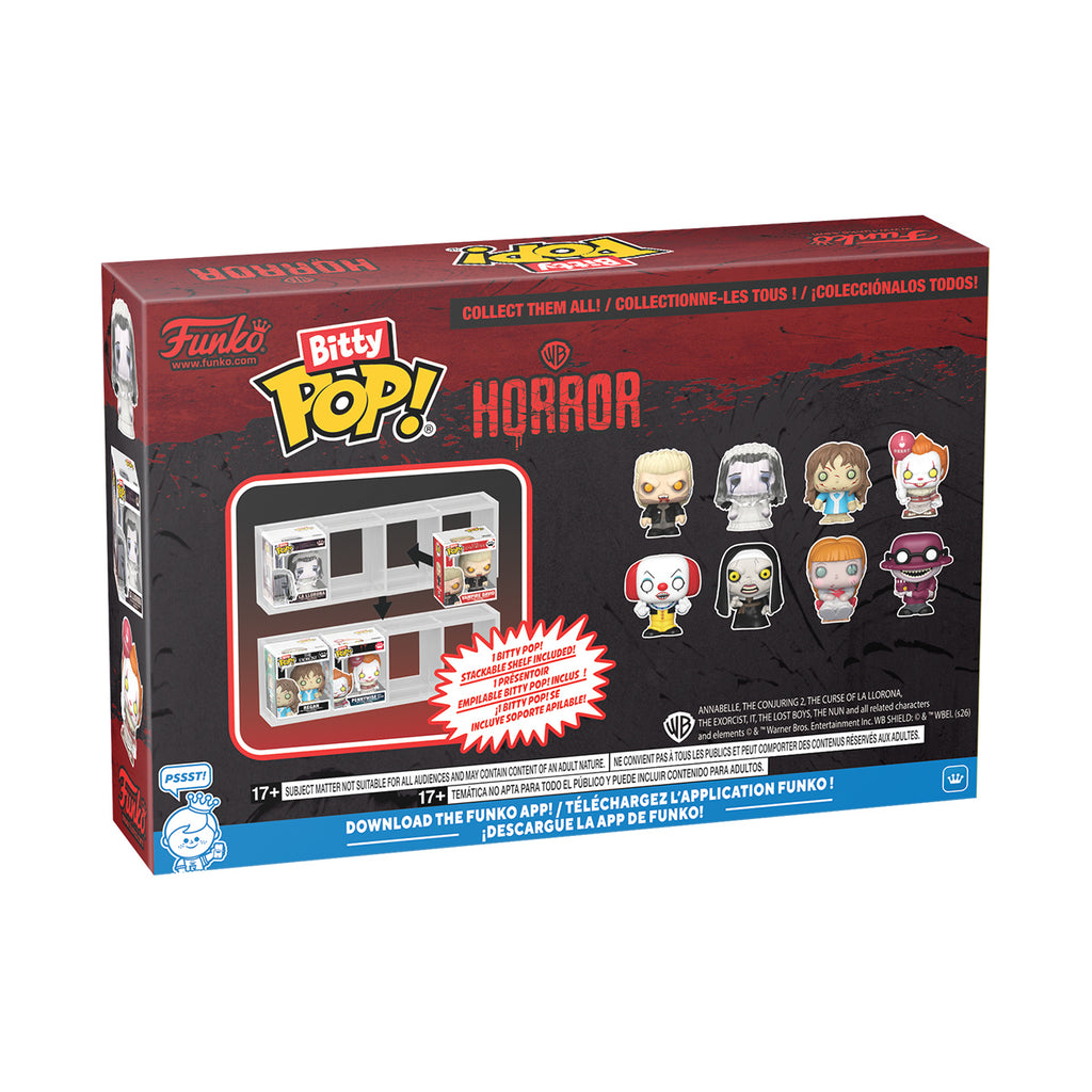 Product image Stephen King's IT - Pennywise Funko Bitty Pop 4-Figure Set