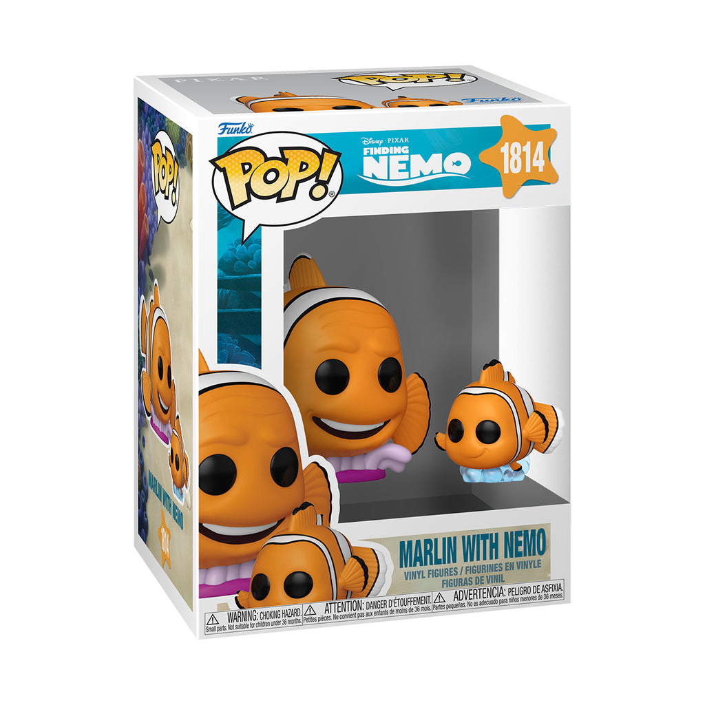 Productafbeelding Finding Nemo - Marlin met Nemo Funko Pop! figuur