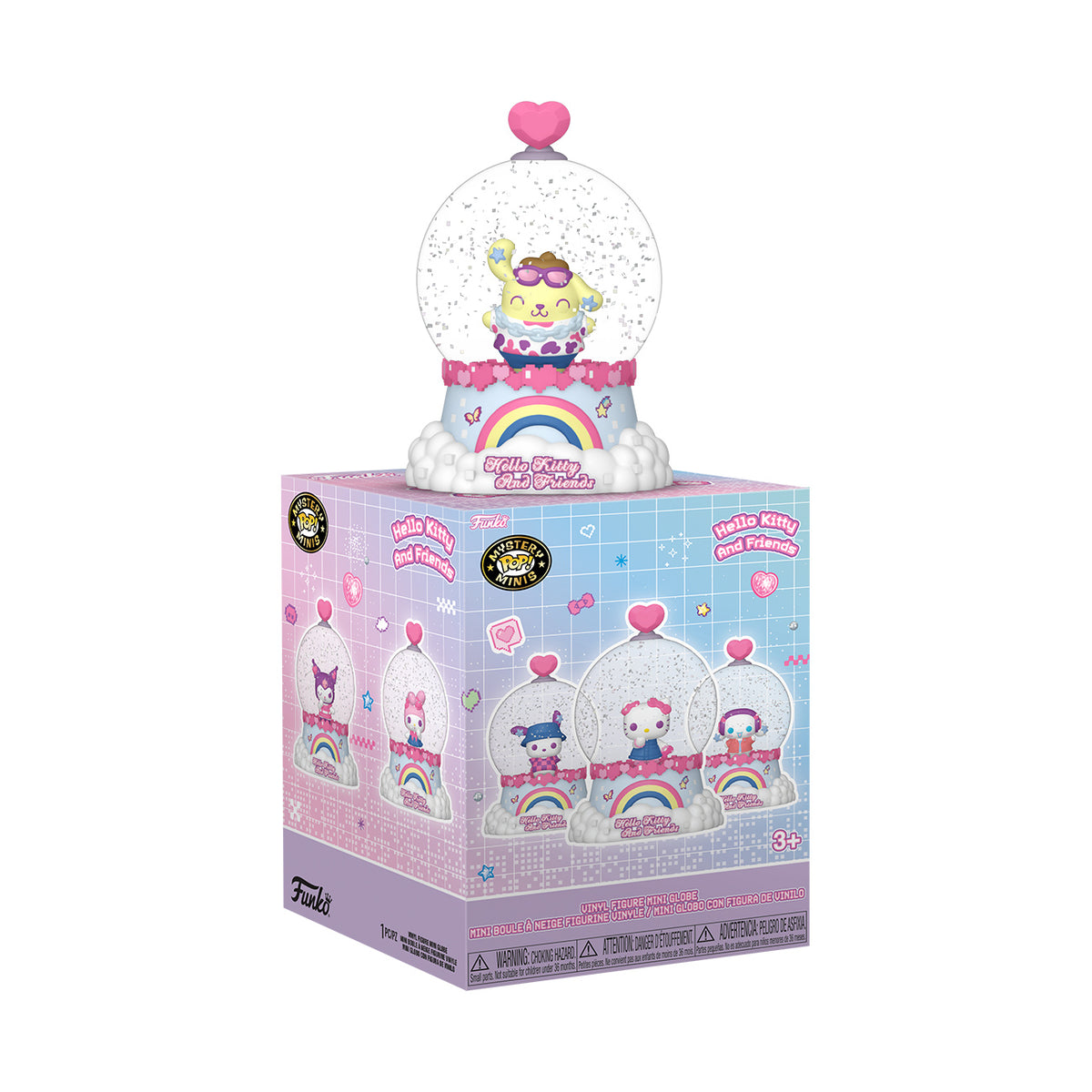 Productafbeelding Hello Kitty and Friends - Mystery Funko Pop Glitter Sneeuwbol