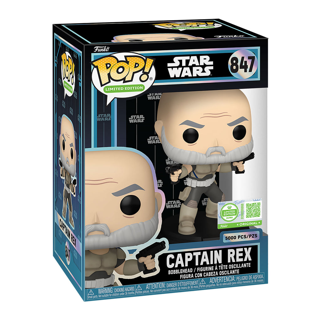 Productafbeelding Star Wars - Captain Rex Funko Pop Wobbelhoofd-figuur Limited Edition