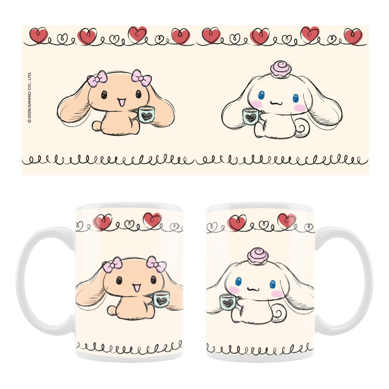 Productafbeelding Cinnamoroll Drawing Touch Mok - Sanrio