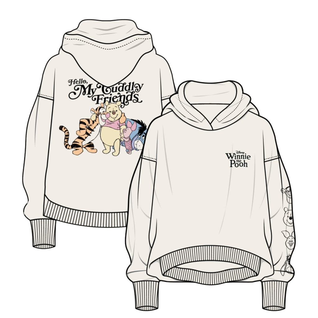 Productafbeelding Winnie de Poeh - Friends Hoodie beige