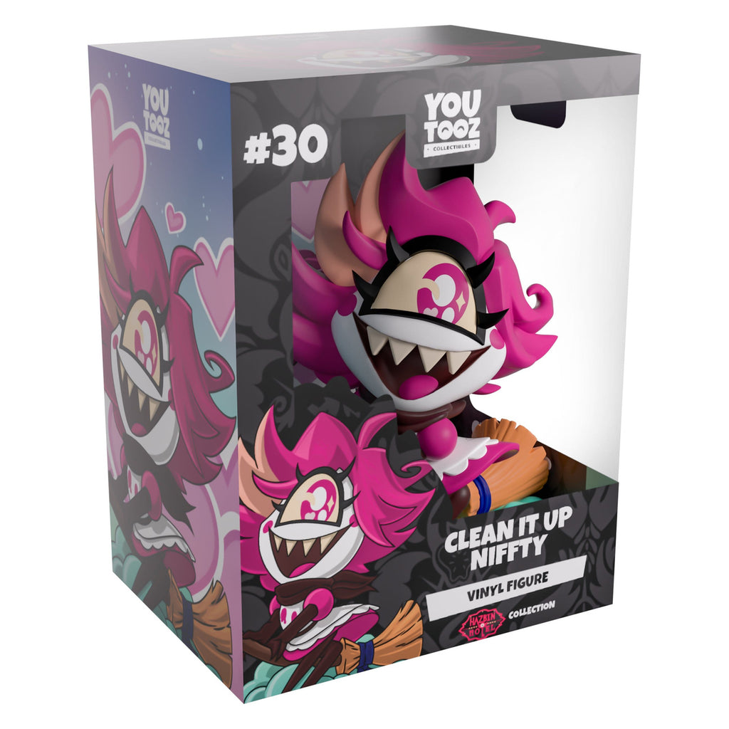 Productafbeelding Hazbin Hotel - Niffty Clean It Up Vinyl Figuur