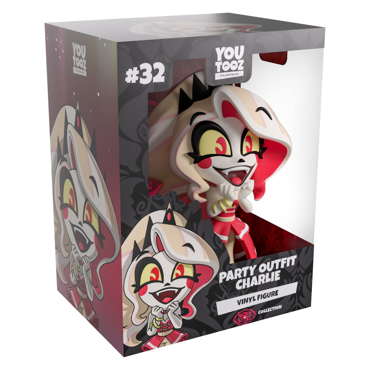 Productafbeelding Hazbin Hotel - Charlie Vinyl Figuur Party Outfit Versie